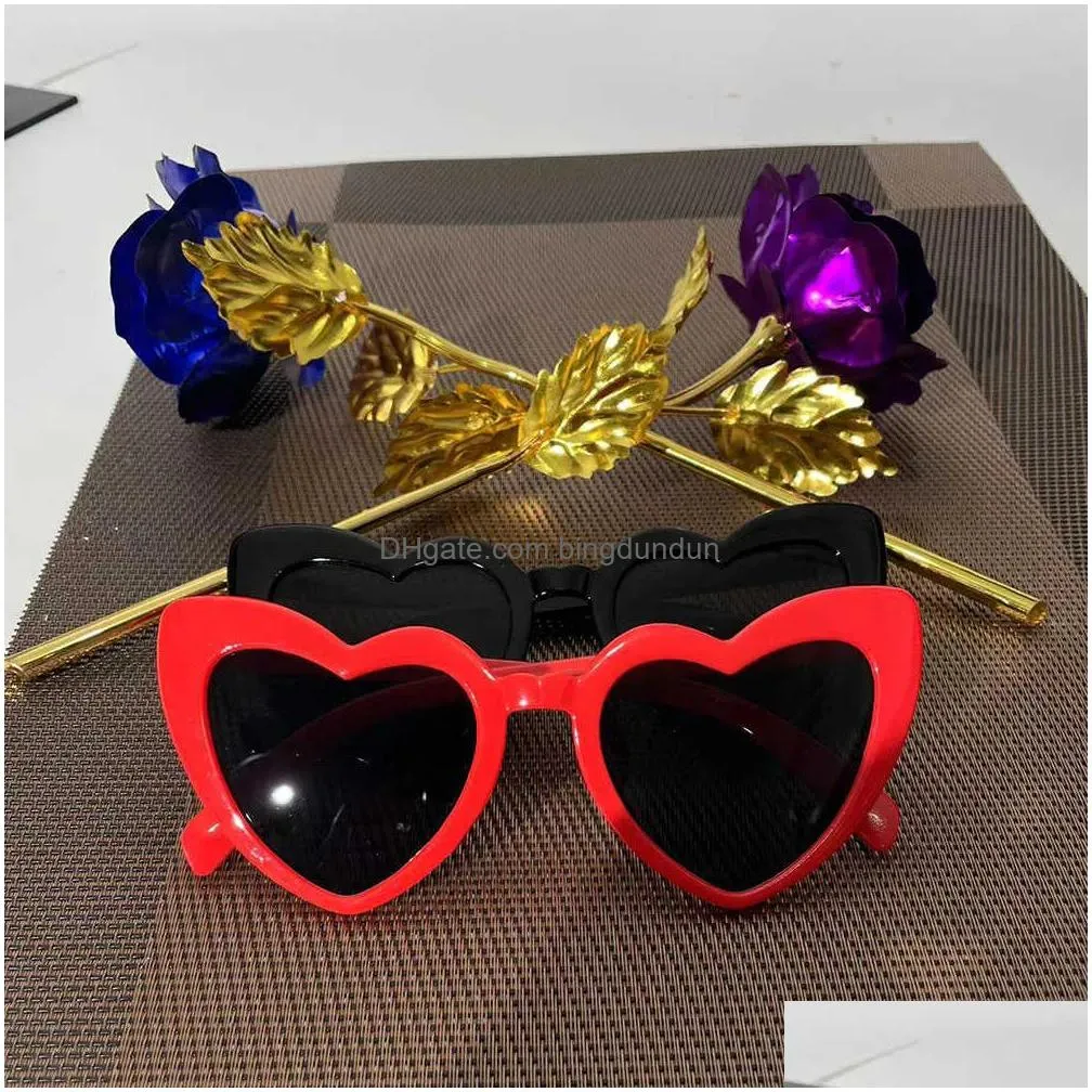 Other Event & Party Supplies New 2Pcs Hen Party Sunglasses White Heart Do Sunnies Bridal Drop Delivery Home Garden Festive Party Suppl Dhcx5