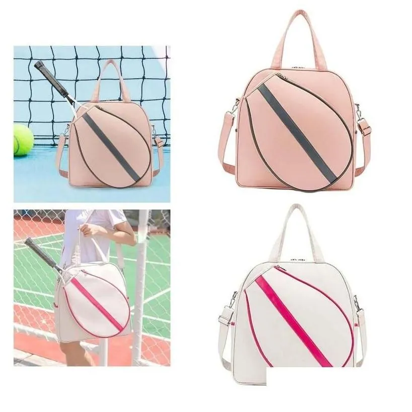 outdoor bags tennis handbag mtifunctional sport bag racket holder dry and wet separate tote for trainingoutdoor drop delivery sports o