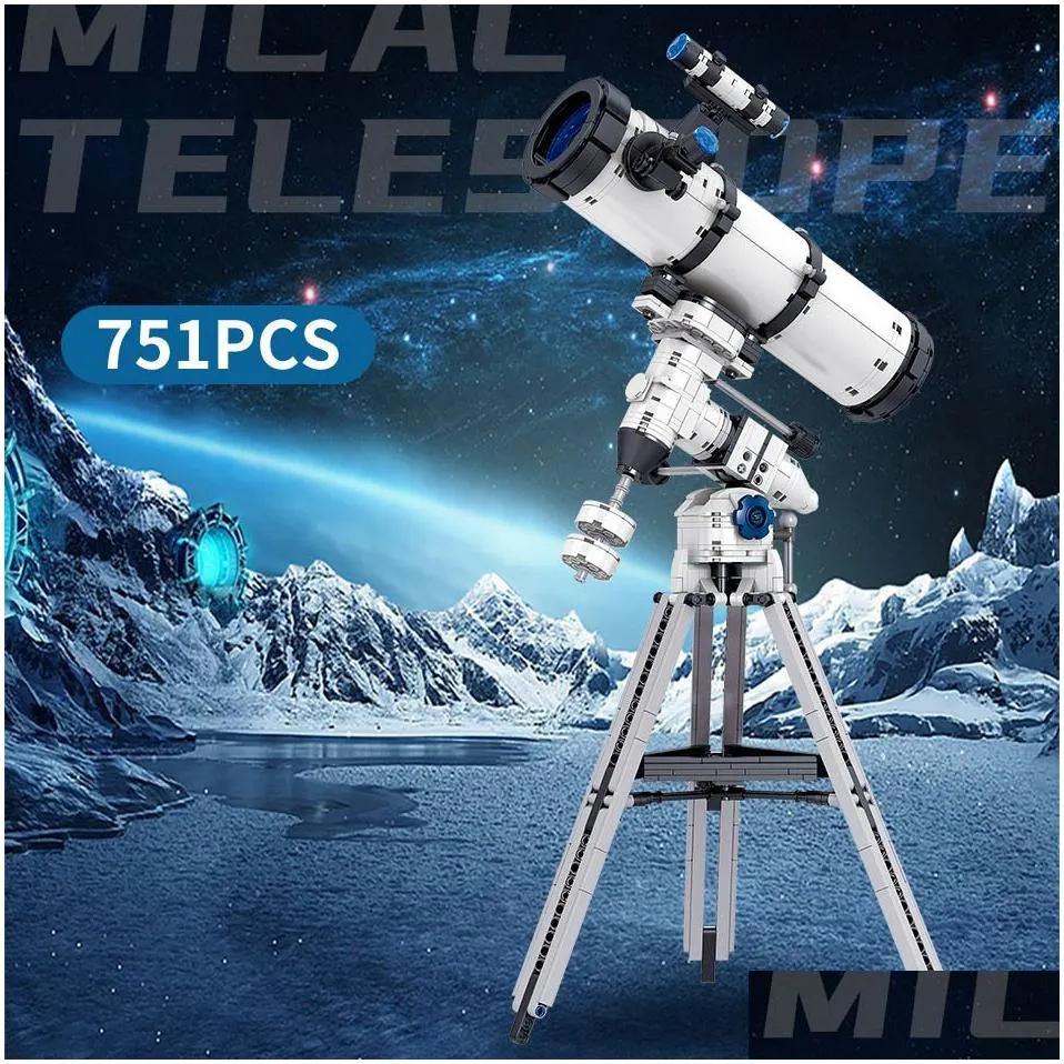 space toy telescope astronomique enfant 780pcs mall particle brick toy construction 71043 teleskop kinder technic model telescope for adults christmas