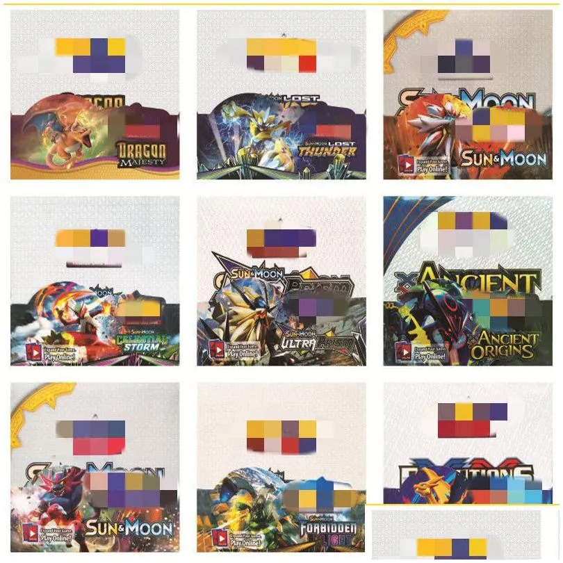 324pcs card games entertainment collection board game battle cards elf english card dhs wholesale epacket retail kids collections toy