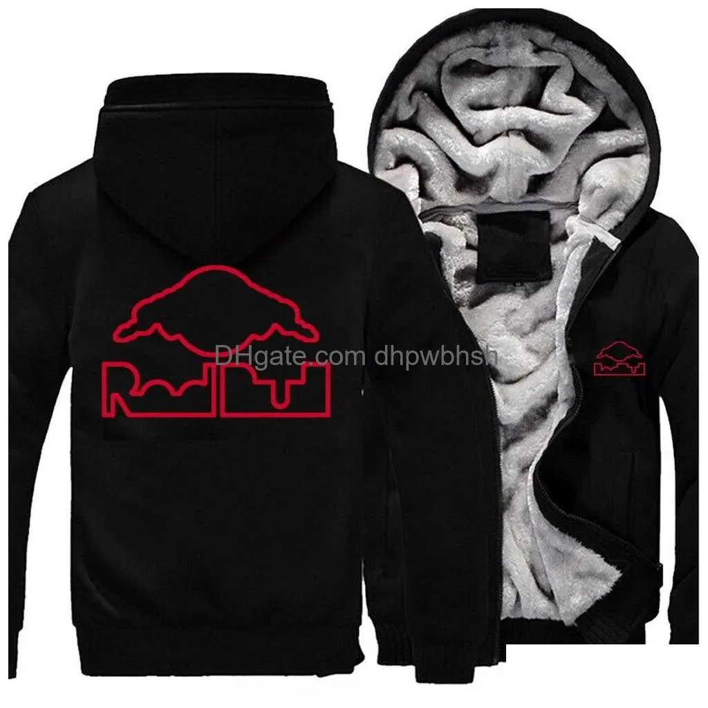 motorcycle apparel f1 hoodie autumn and winter fleece zipper jacket windbreaker motocross hooded sweatshirt brand sportswear racing of