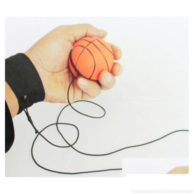 balls arrival random 5 style fun toys bouncy fluorescent rubber ball wrist band drop delivery sports outdoors athletic outdoor accs