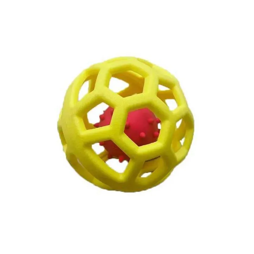 dog toys chews dog natural rubber chew toy dog geometric safety ball pet interactive balls puppy training playing teeth cleaning toys