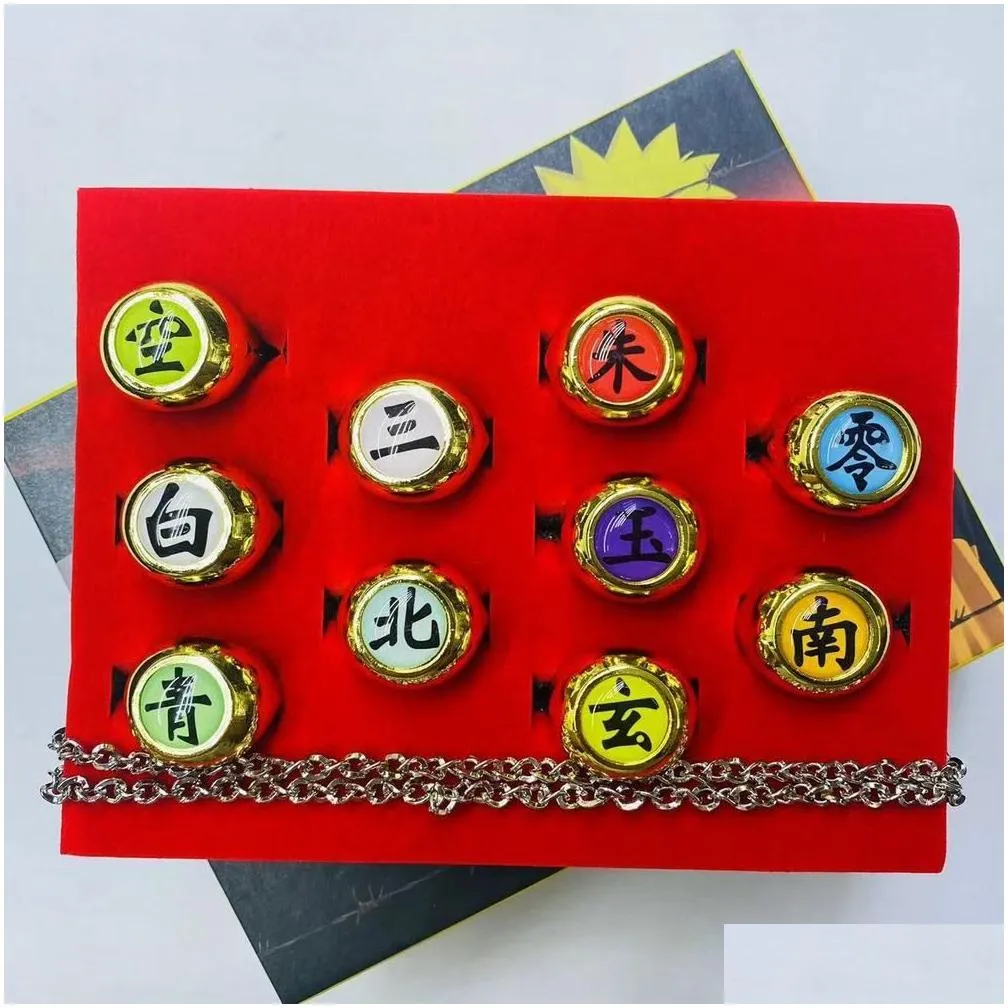 designers surrounding 10 types of glue dripping ring set xiaoshi weasel payne scorpion snake pill alloy v3sj
