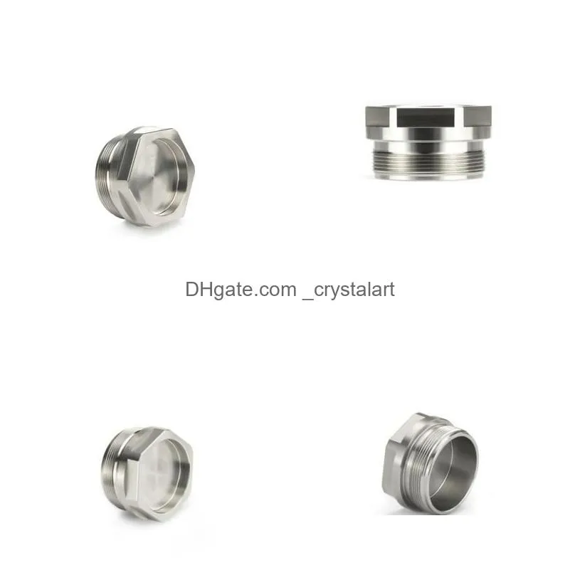 Fittings Car Fuel Filter Sealed End Cap 1.375X24 Thread Titanium Gr5 Replace Additional Extra Drop Delivery Mobiles Motorcycles Au Dhird