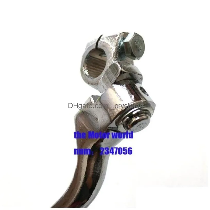 Handlebars 13/16Mm Kick Start Starter Lever 110Cc 125Cc 140Cc 150Cc 250Cc Engine For Qj125 Dirt Bike Motorcycle Parts Drop Delivery A Dhybk