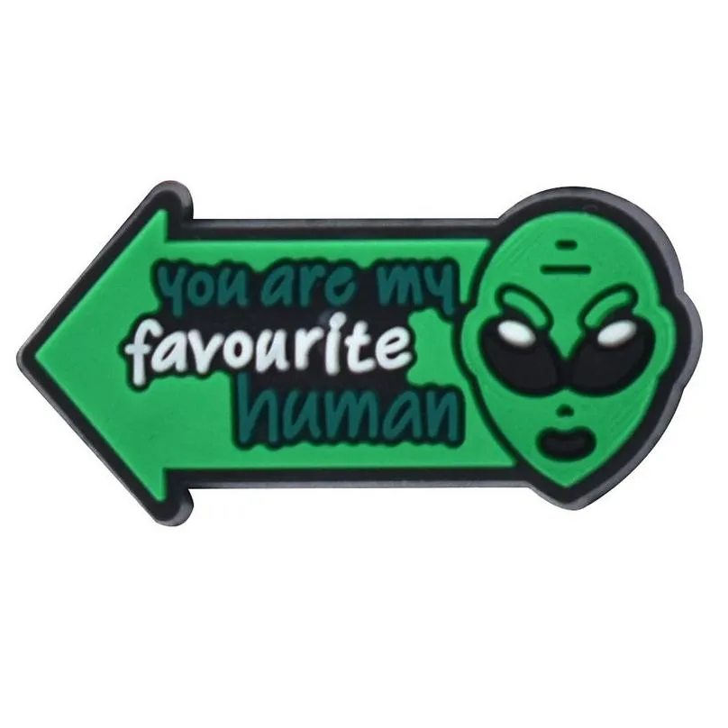 wholesale alien shoe charms decoration buckle jibbitz for clog charms clog pins