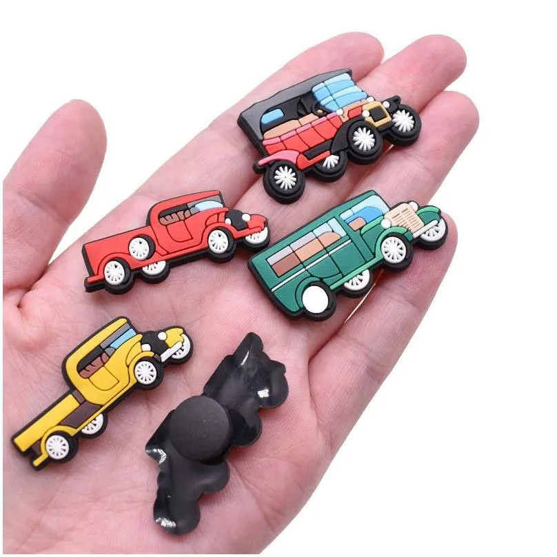 cars shoe decoration charm accessories jibitz for clog charms clog pins buttons buckle