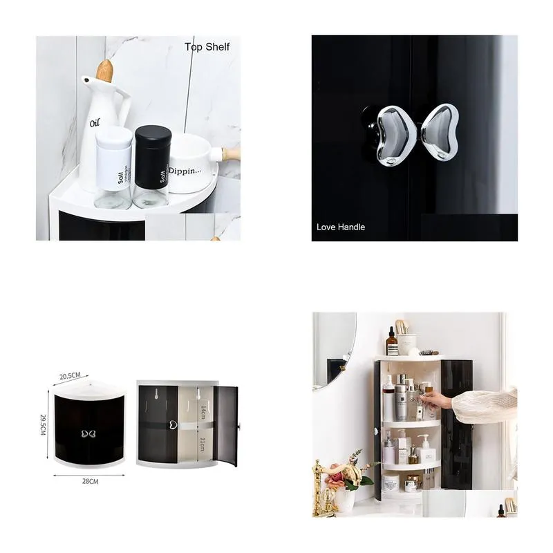 fashion shelf large capacity saving space storage rack shampoo cosmetic organizer holder home bathroom accessories z1123
