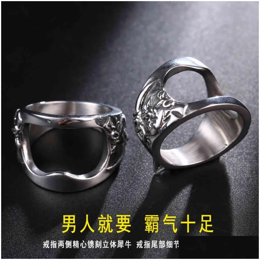beer ring mens bottle opener personality trendsetter creative selfdefense net red cap artifact jewelry t7eb727