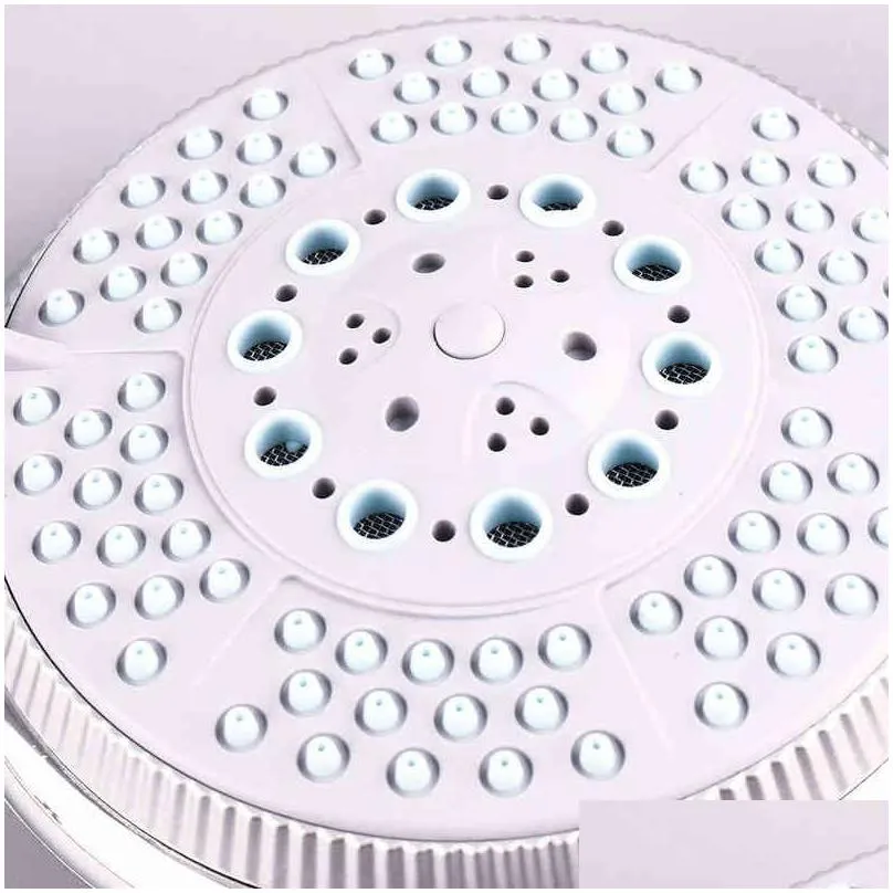 universal bath shower head 5 mode function chrome anti-limescale handset uk for connected to all 1/2 standard shower hoses h1209