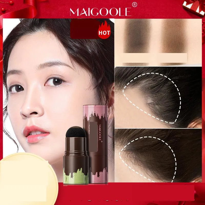 mae deline hairline shade shade powder breathable and waterproof forehead hair sideburn contouring fill shade hairline powder