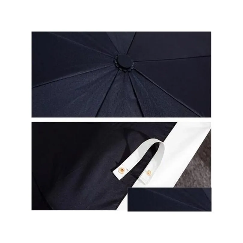 luxury automatic sun rain umbrellas folding designer umbrella gc2091