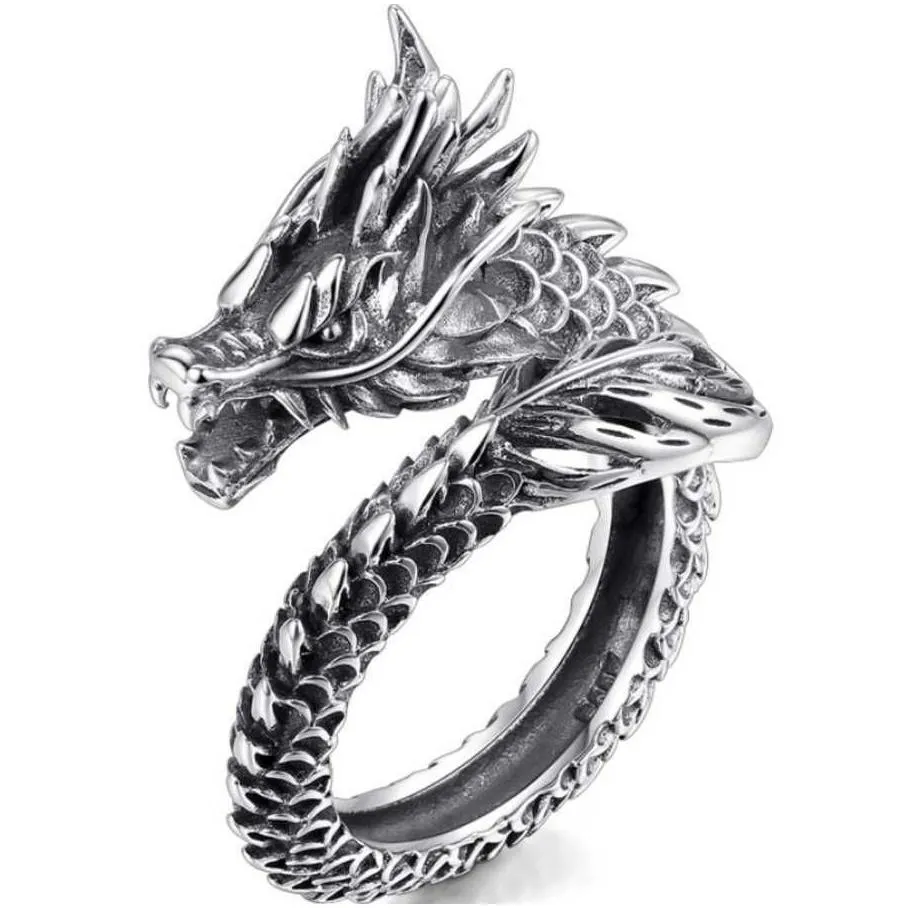 domineering dragon head selfdefense ring female male finger blade tiger wolf designering designer gift to boyfriend itzs727
