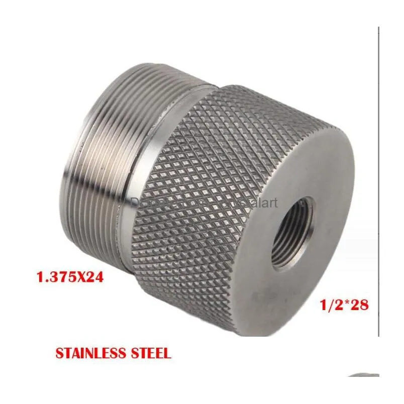 Fittings Stainless Steel Parts 1.375X24 Drop Delivery Automobiles Motorcycles Auto Parts Fuel Systems Dhsah