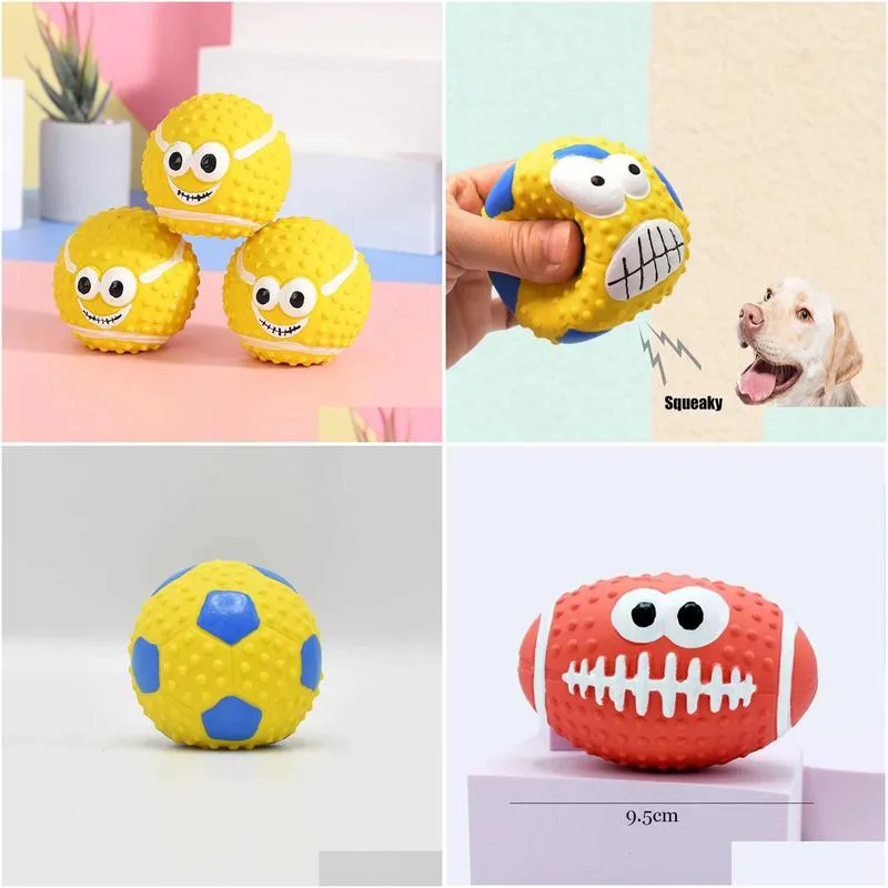 dog toys chews pet squeaky toys dog chewing rubber ball cleaning tooth dog chew toy for dogs bite resistant pet supplies brinquedo