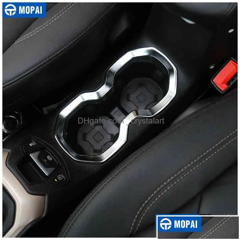 Car Holder Mopai Interior Accessories Abs Cup Decoration Stickers For Jeep Renegade - Drinks Styling Drop Delivery Mobiles Motorcy Dhqb9