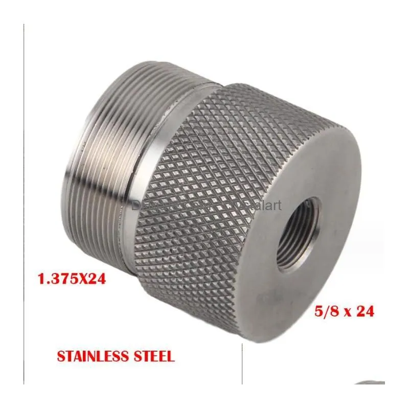 Fittings Stainless Steel Parts 1.375X24 Drop Delivery Automobiles Motorcycles Auto Parts Fuel Systems Dhsah