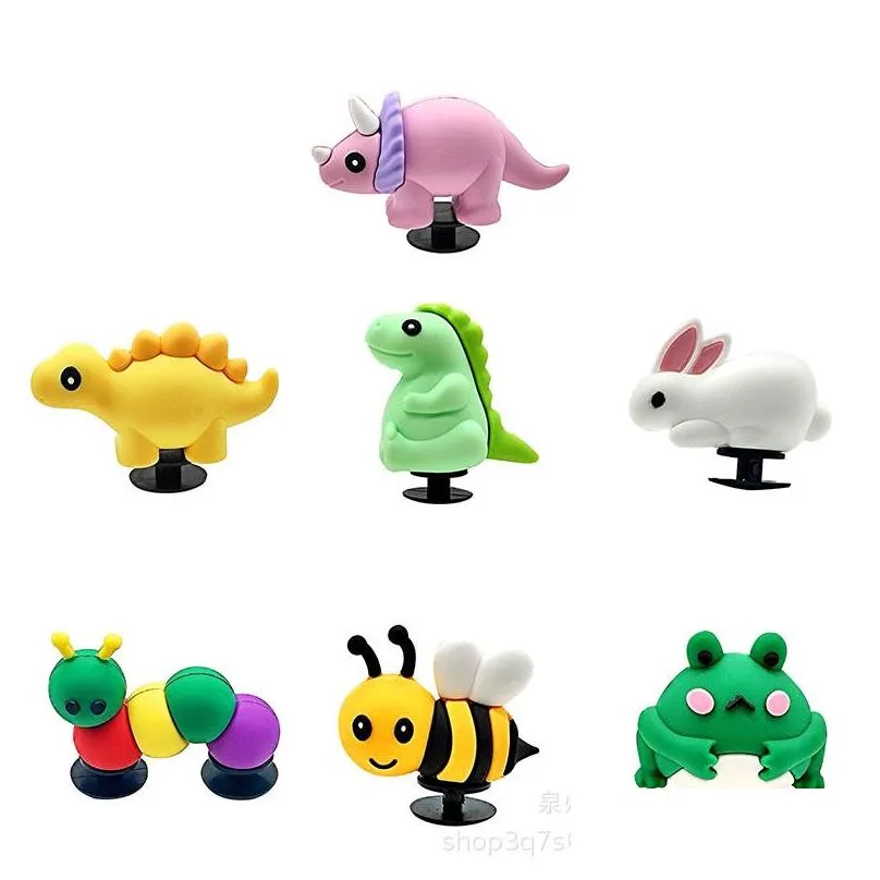 3d designed animals shoe charms accessories decoraiton buckle for clog charms jibbitz