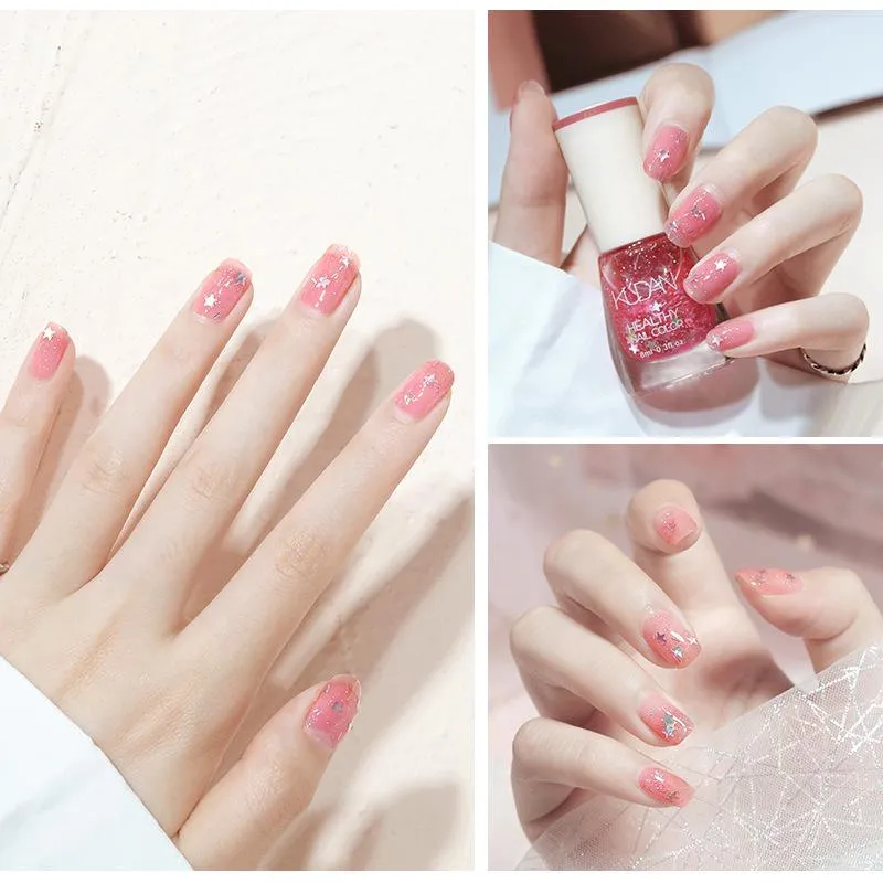 nail polish do not bake fast dry lasting do not peel oil-based waterproof white do not tear nail polish
