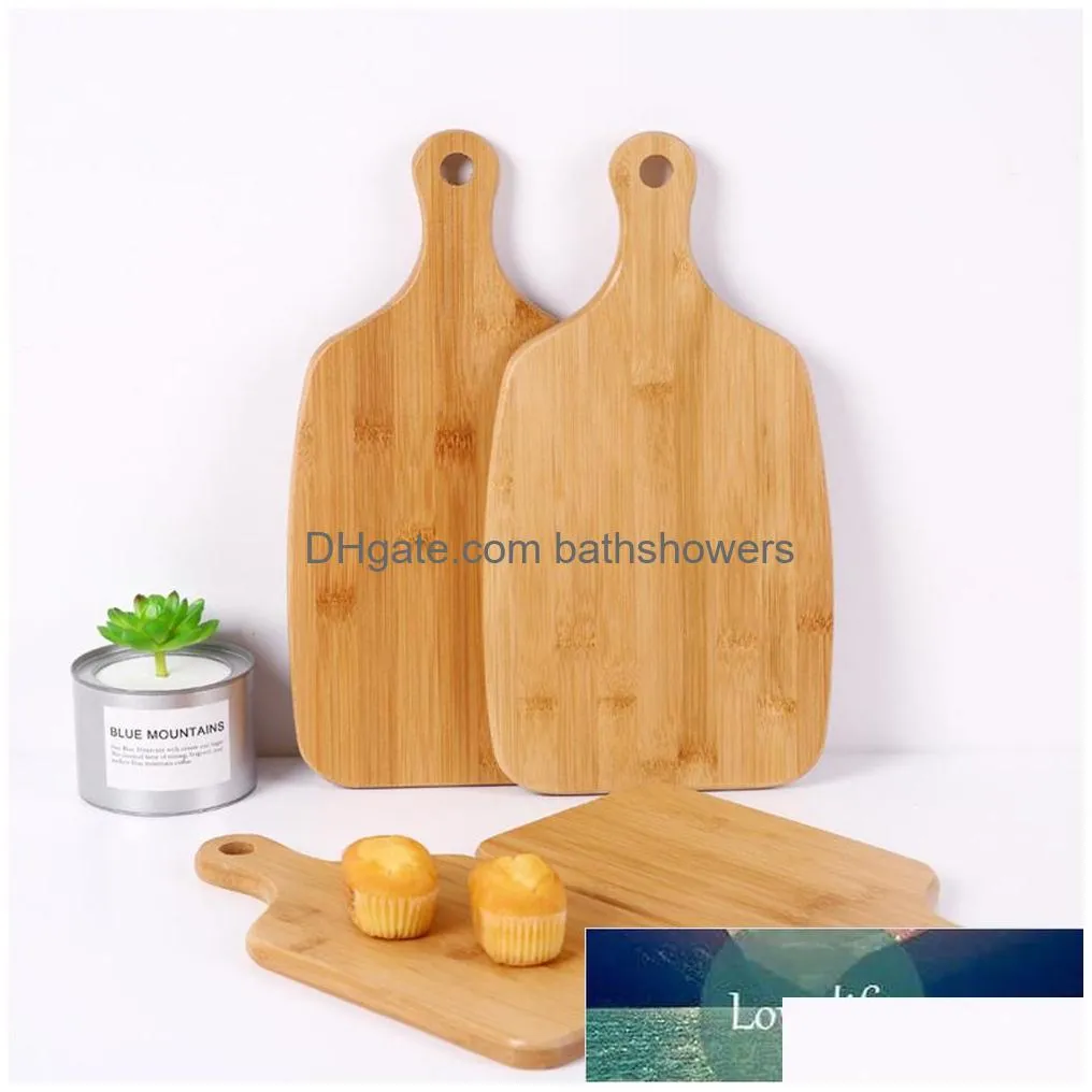 Wholesale Custom Portable Kitchen Eco Friendly Bamboo Cutting Board For Drop Delivery Dhi9R