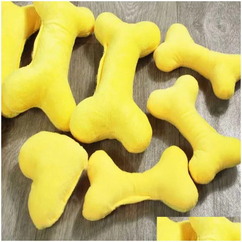 dog toys chews cute bone dog bite sound interactive companion pet toy supplies puppy chew molars toy dog accessories teeth cleaning for