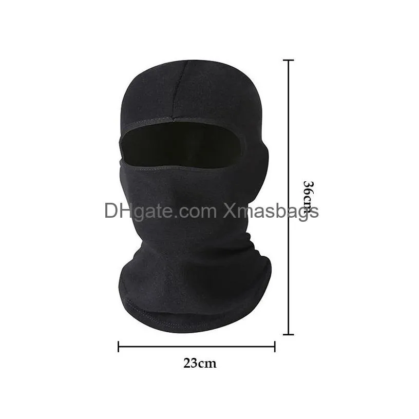 masks full face balaclava hat army cs winter ski bike sun protection scarf outdoor sports warm mask inventorys wholesale