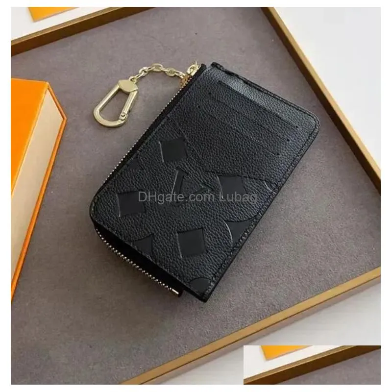 m69431 card holder recto verso designer fashion womens mini zippy organizer wallet coin purse bag belt charm key pouch pochette accessoires original