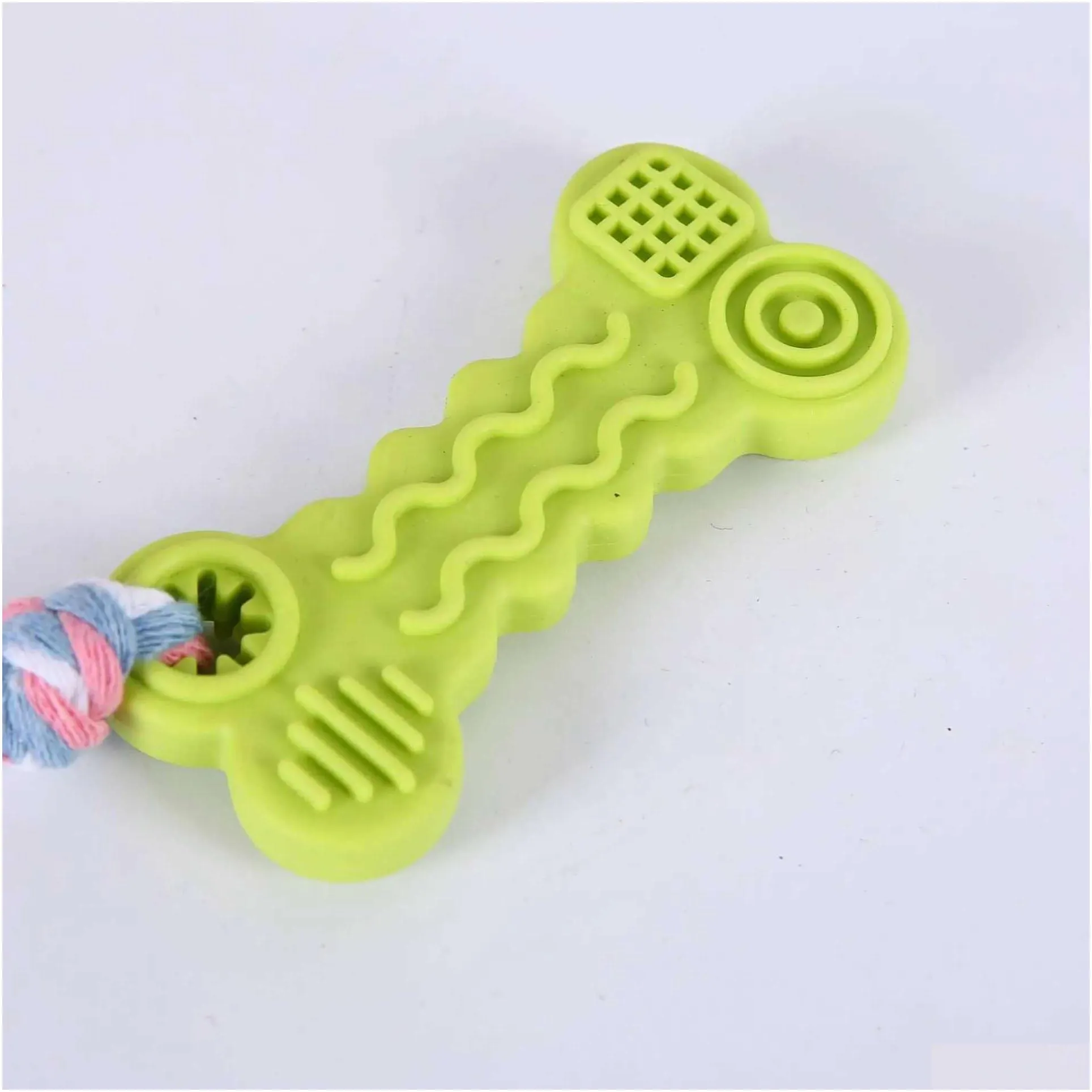 dog toys chews 1pc tpr dog toys bite resistant chew toys puppy molar teeth cleaning stick interactive teddy toy ball dog training pet