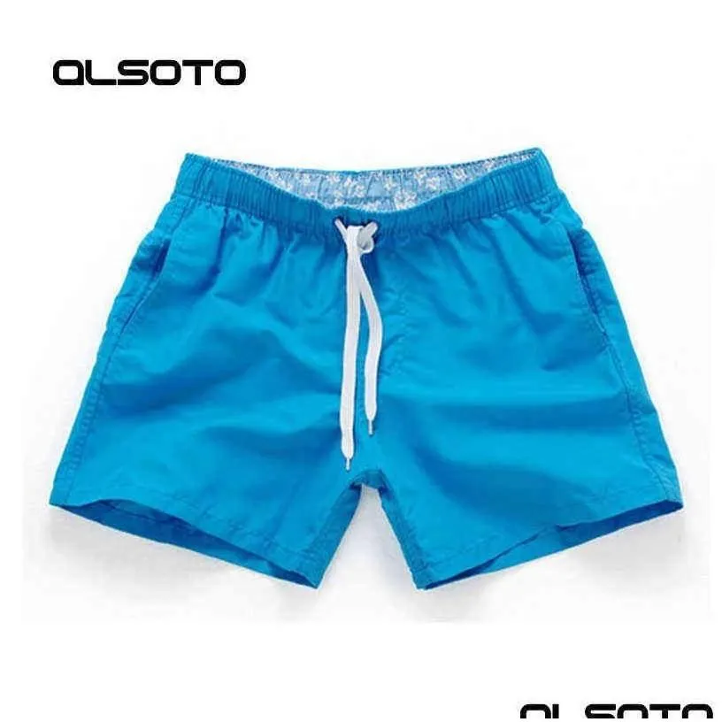 mens swimwear mens swim shorts beach board swimming short quick dry swimsuits running sport surfing homme drop delivery apparel clot