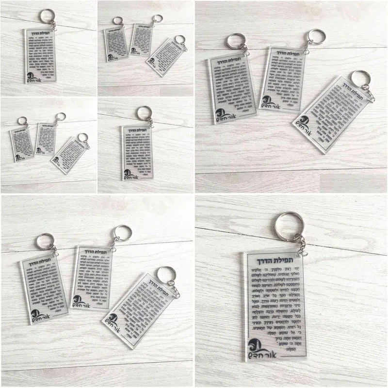10pcs small acrylic lable cards custom size with keychain laser cut small hole on the top h1231
