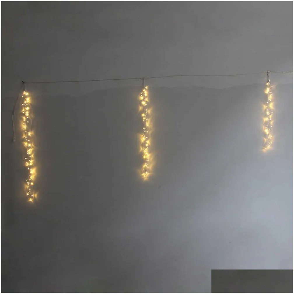 connectable led wedding string lights chirstmas fairy lights garland led outdoor for tree gardenparty street decoration y0720