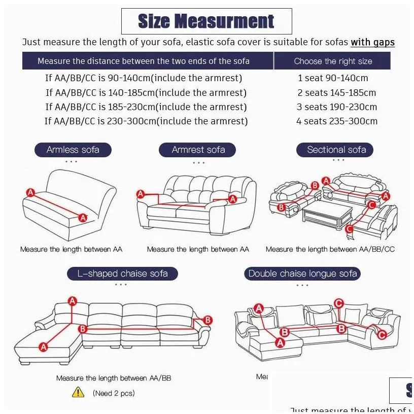 chair covers p sofa er veet elastic leather corner sectional for living room couch ers set armchair l shape seat slipers drop delivery