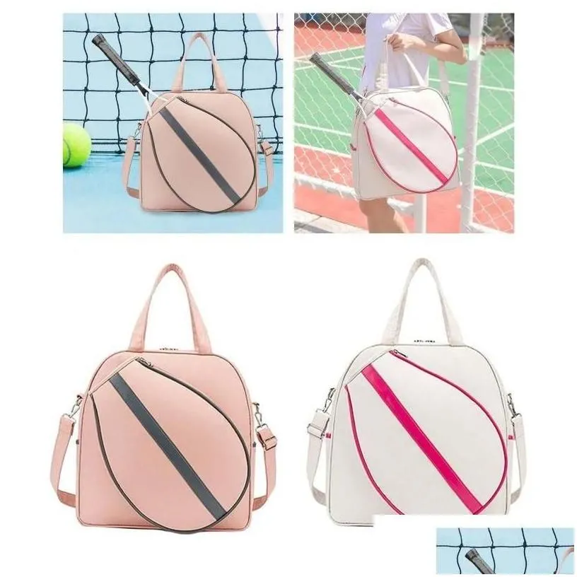 outdoor bags tennis handbag mtifunctional sport bag racket holder dry and wet separate tote for trainingoutdoor drop delivery sports o