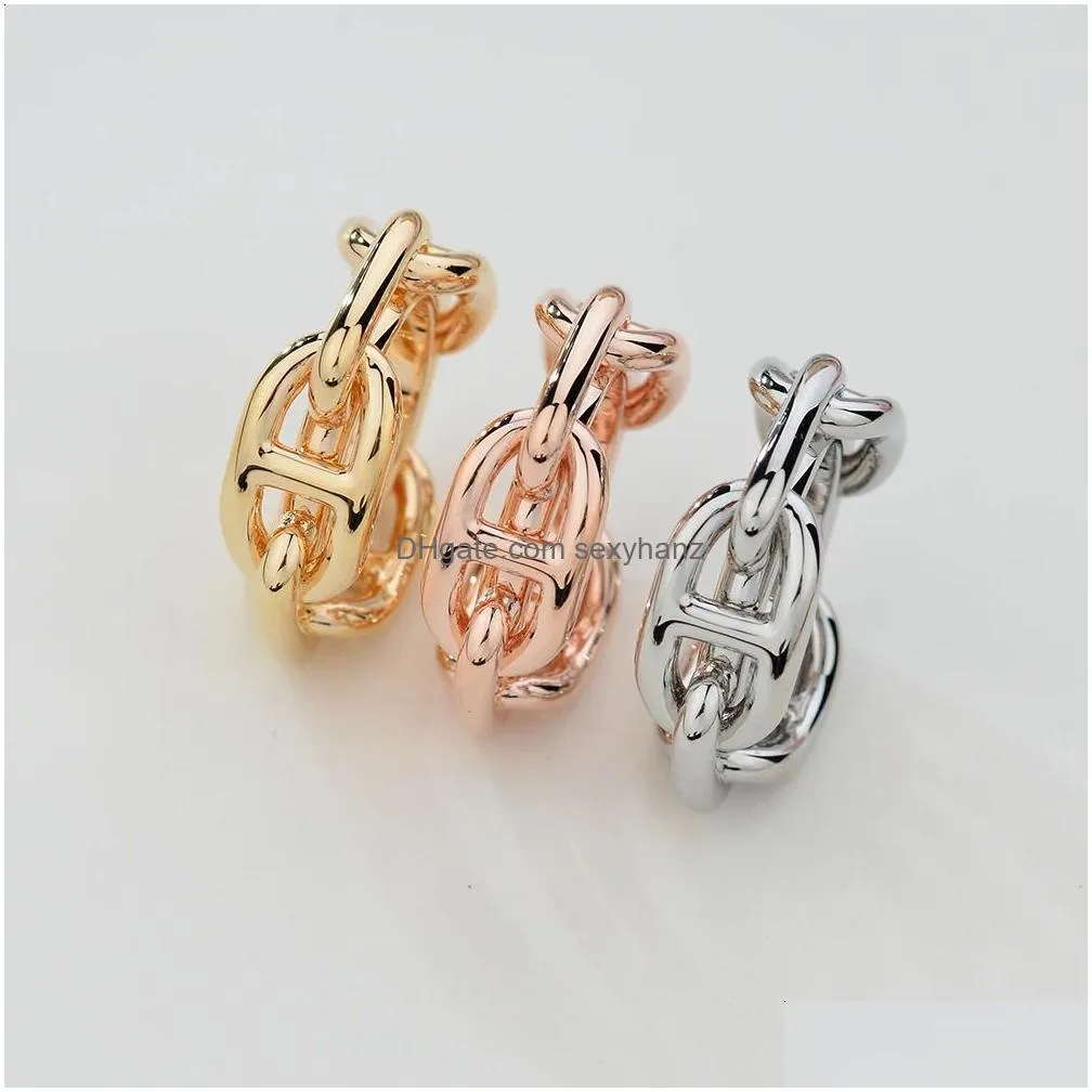 pins brooches -selling pig nose scarf fastening button lady fashion ring buckle does not fade hook 231118