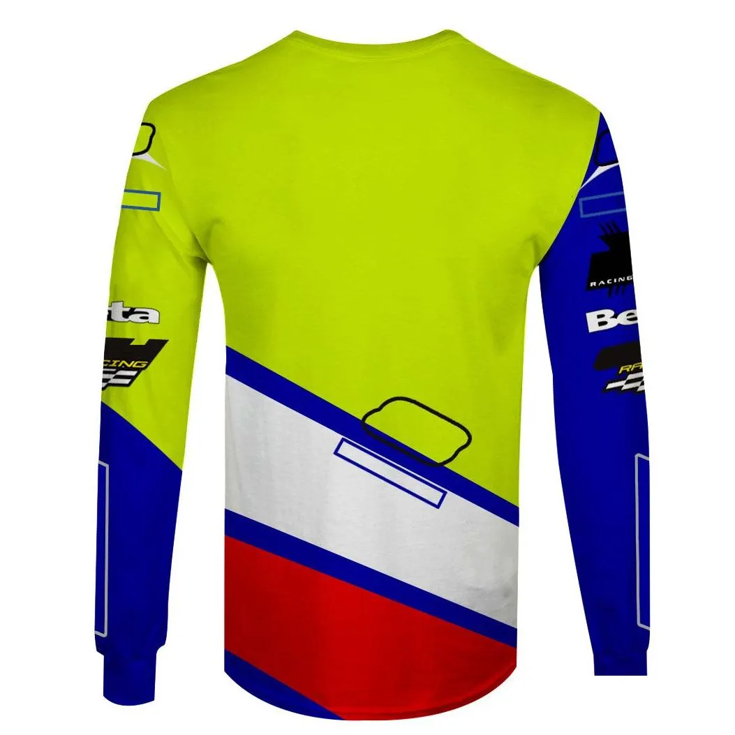 summer hot style downhill bike suit shirt mountain bike cross-country motorcycle custom t-shirt plus velvet sweater