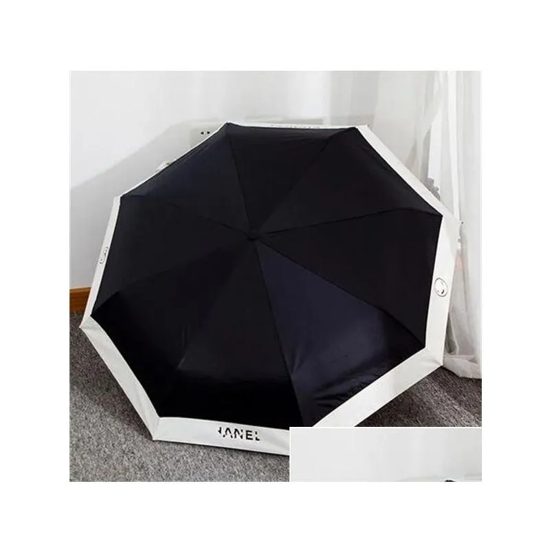 luxury automatic sun rain umbrellas folding designer umbrella gc2091