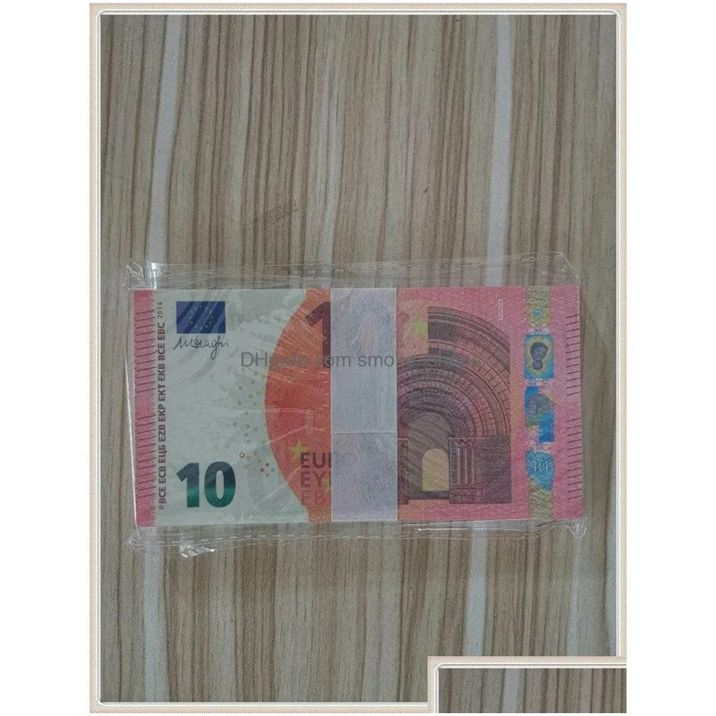 nqgjn gift le10-21 stage prop dollar pound counterfeit children euro banknote toy party atmosphere ticket bar pxnmeykhh