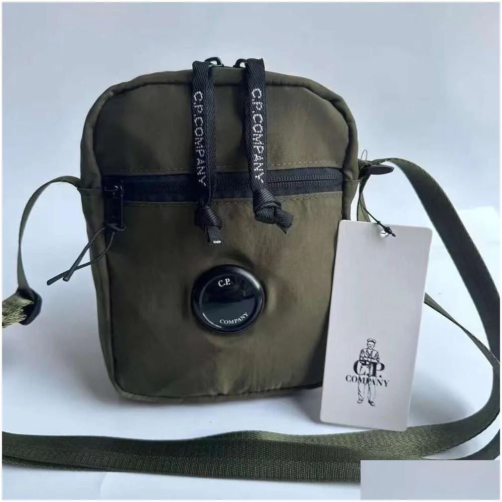 2024 fashion bags men cp shoulder crossbody small single lens outdoor sports nylon satchel cp comapny designer bag