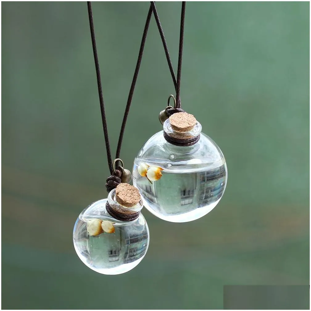 wholesale home storage auto ornament fragrance air fresher hanging  oils diffuser empty car perfume bottle 1 pc decor bottles