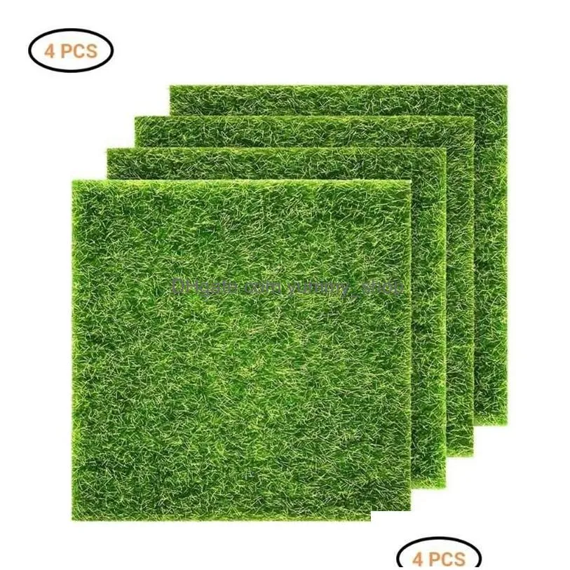 artificial plant wall lawn panels fence home garden backdrop decor green carpet grass jungle party supplies fake mat decorative fl273d