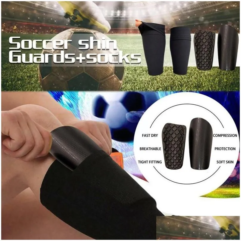 knee pads soccer shin guards for kids/adult football legging shinguards sleeves protective gear 1 pair size xs/s/m/l ki n7f9