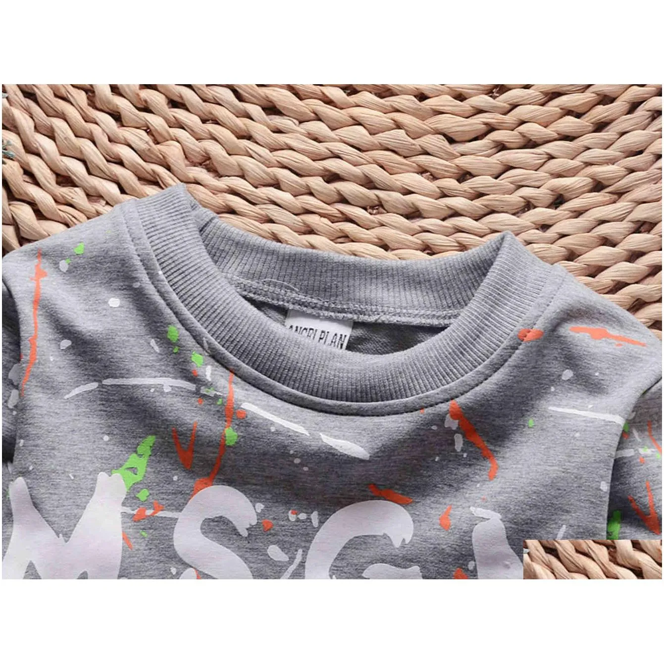 toddler baby boys 2pcs tracksuits t shirt pants kids sportswear clothes children clothing autumn clothing 1 4years