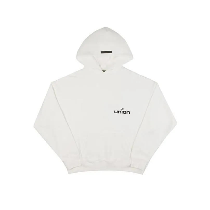 union brand collab. hoodie black white green casual fleece hoodies pullovers jumpers men women hip hop streetwear mg210129