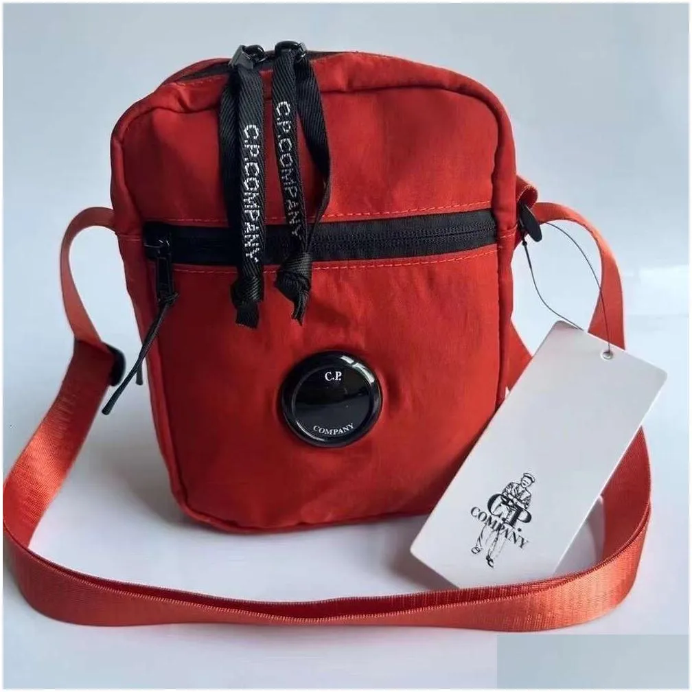 2024 fashion bags men cp shoulder crossbody small single lens outdoor sports nylon satchel cp comapny designer bag
