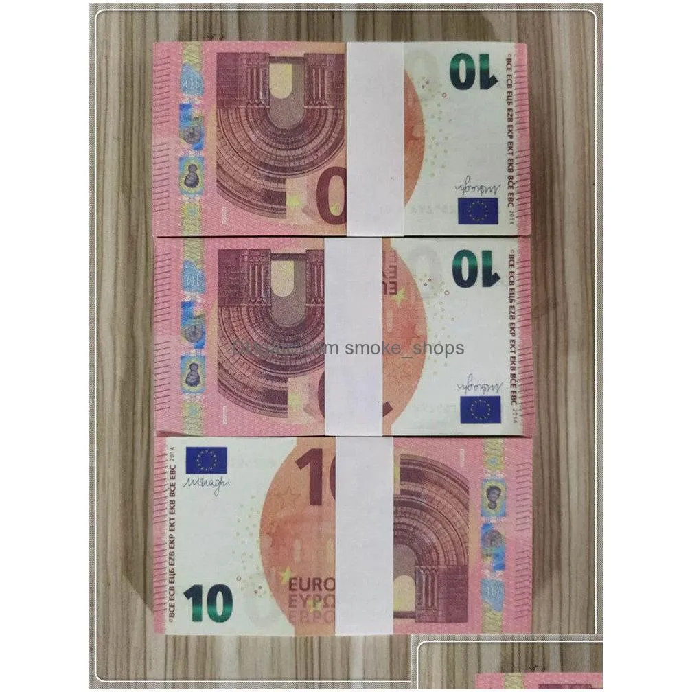 nqgjn gift le10-21 stage prop dollar pound counterfeit children euro banknote toy party atmosphere ticket bar pxnmeykhh