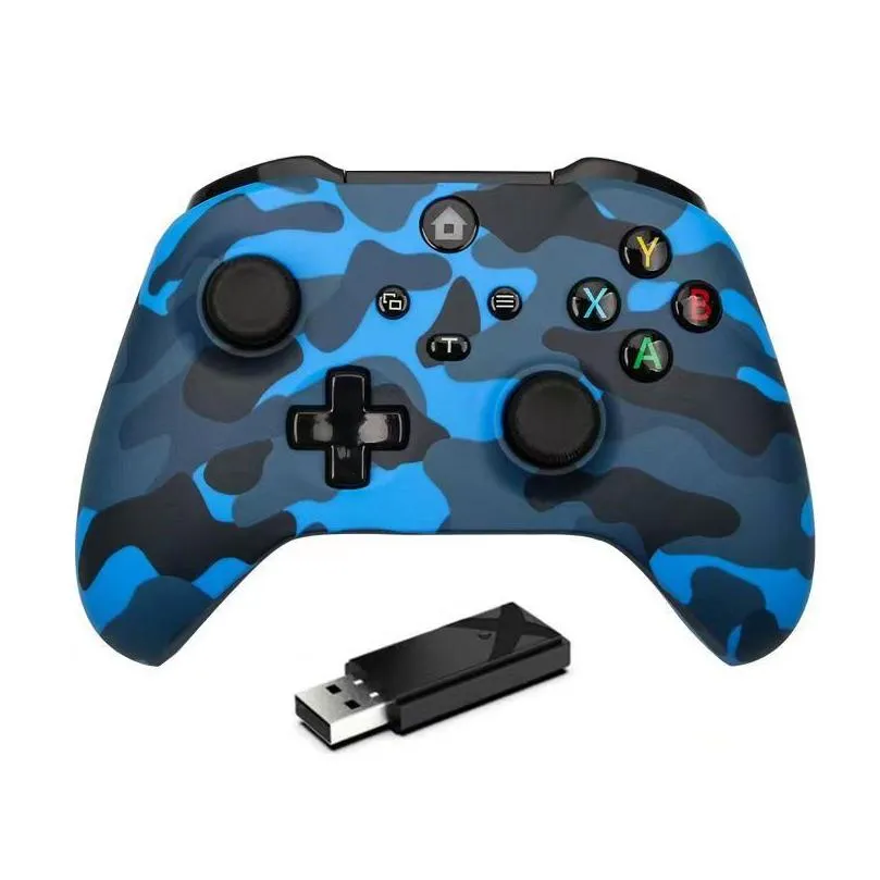 8 colors 2.4g wireless game controller gamepads precise thumb gamepad joystick for xbox one series x/s/windows pc/ones/onex console