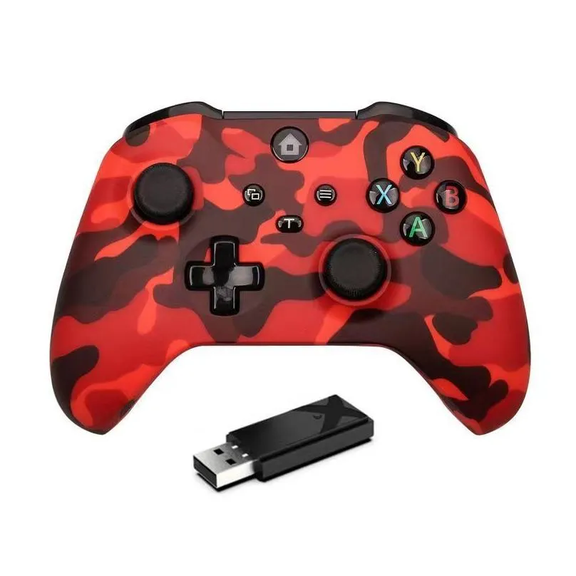 8 colors 2.4g wireless game controller gamepads precise thumb gamepad joystick for xbox one series x/s/windows pc/ones/onex console