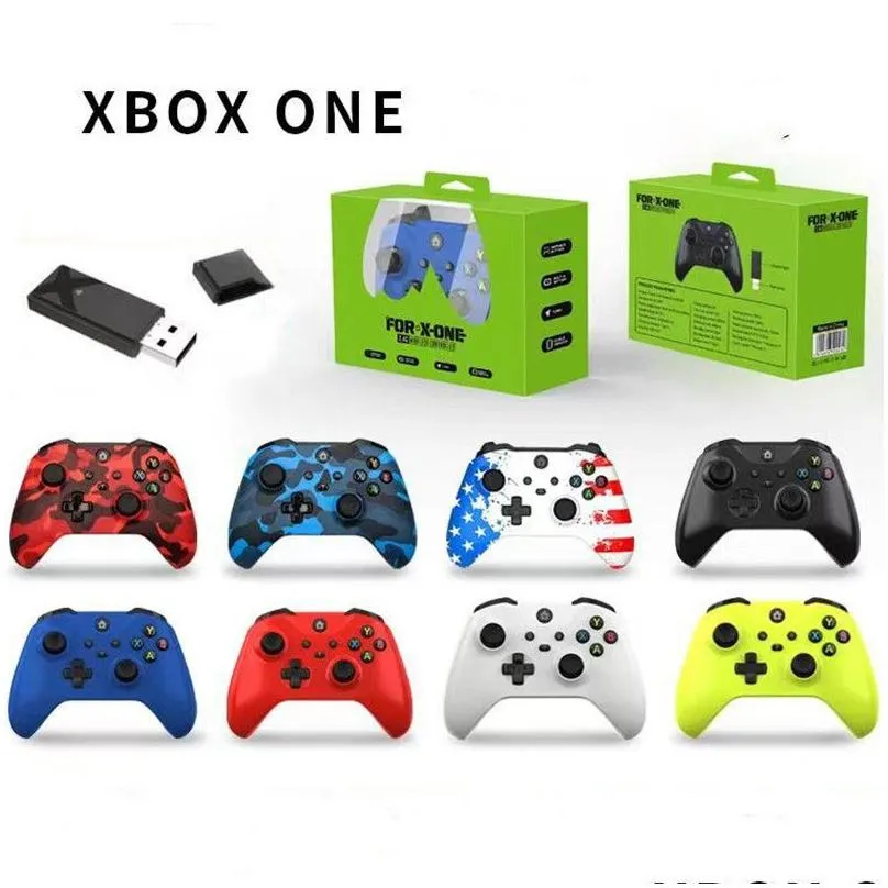 8 colors 2.4g wireless game controller gamepads precise thumb gamepad joystick for xbox one series x/s/windows pc/ones/onex console