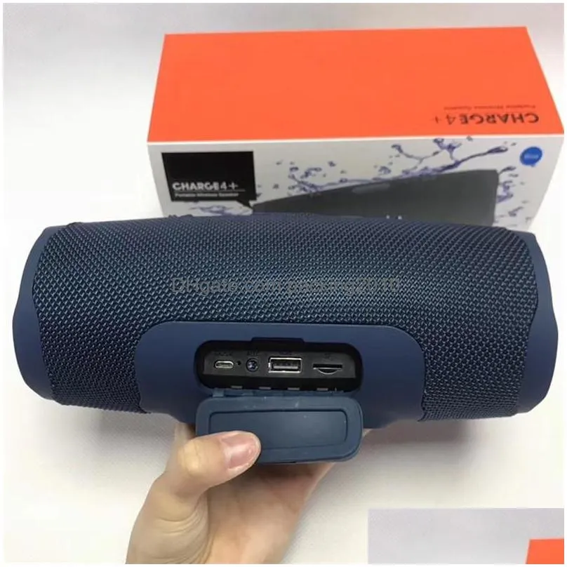 Portable Speakers  4Add 4 Plus Bluetooth Speaker Subwoofer Wireless Deep Stereo Portable With Retail Package Drop Delivery Ele Dhbcg